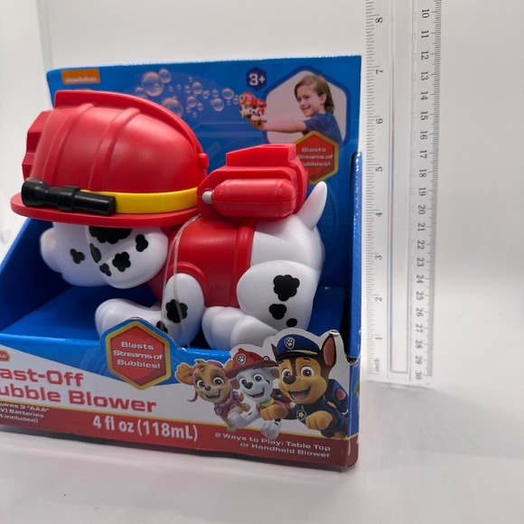 Paw Patrol Marshall Bubble Blower - Blast-Off No-Spill - Tabletop Handheld‎ - Picture 13 of 14